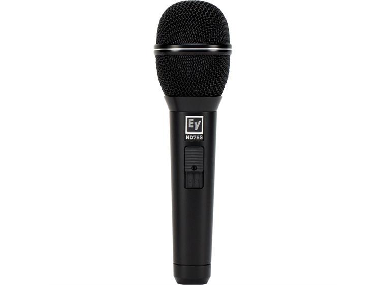 Electro-Voice ND76S Dynamisk Mikrofon Håndholdt, nyre m/bryter